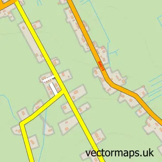 Street map sample of Adabroc, Western Isles