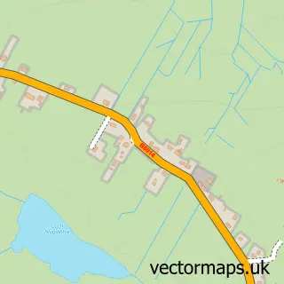 Street map sample of An Cnoc Àrd, Western Isles