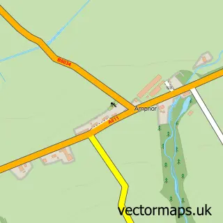 Street map sample of Arnprior, Stirling and Falkirk