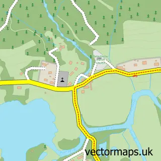 Street map sample of Balquhidder, Stirling and Falkirk
