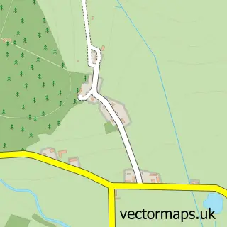 Street map sample of Belnacraig, Aberdeenshire