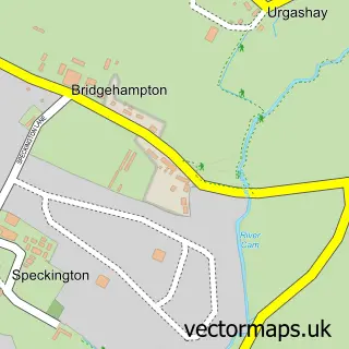 Street map sample of Bridgehampton, Somerset