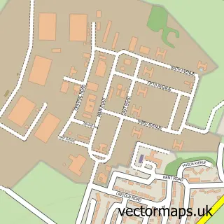 Street map sample of Brookenby, Lincolnshire
