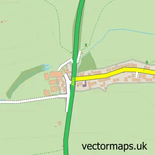 Street map sample of Brough Sowerby, Cumbria