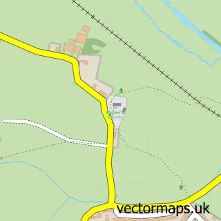 Street map sample of Budbrooke, Warwickshire