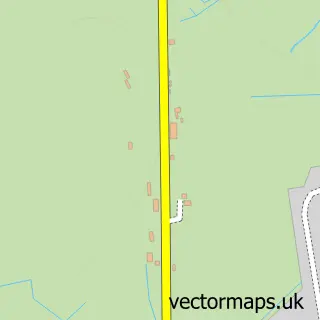 Street map sample of Ceann a' Bhàigh, Argyll and Bute