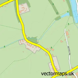 Street map sample of Charlton, Wiltshire