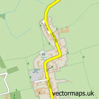 Street map sample of Chirton, Wiltshire