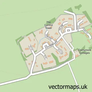 Street map sample of Clathymore, Perth and Kinross