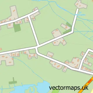 Street map sample of Col Uarach, Western Isles