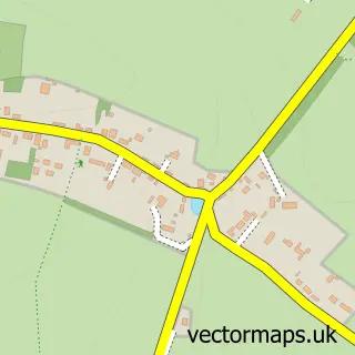 Street map sample of Crawley, Hampshire