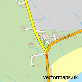 Street map sample of Crosabol, Argyll and Bute