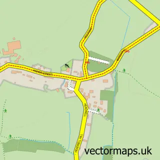 Street map sample of Curry Mallet, Somerset