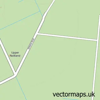 Street map sample of Deerness, Orkney