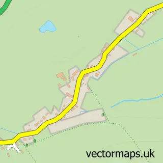 Street map sample of Dilwyn Common, Herefordshire