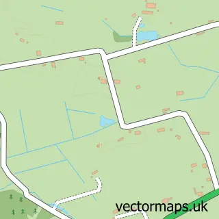 Street map sample of Doll, Sutherland