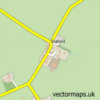 Street map sample of Eckford, Roxburgh, Ettrick and Lauderdale