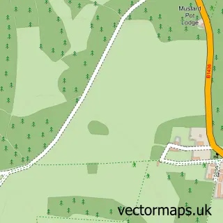 Street map sample of Felbrigg, Norfolk