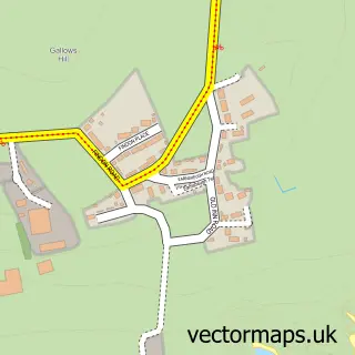 Street map sample of Findon, Kincardineshire