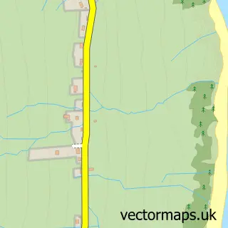 Street map sample of Geary, Ross and Cromarty