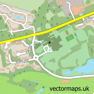 Street map sample of Gleneagles, Perth and Kinross