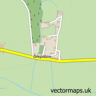 Street map sample of Greystone, Angus