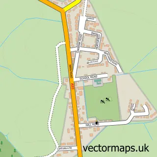 Street map sample of Guildtown, Perth and Kinross