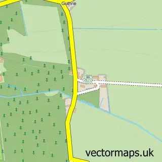 Street map sample of Guthrie, Angus