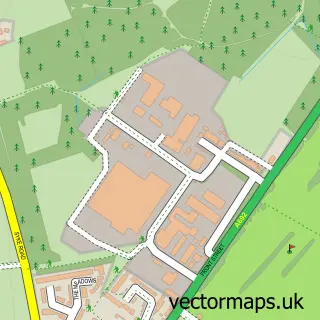 Street map sample of Hobson, Durham