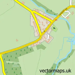Street map sample of Howe Street, Essex