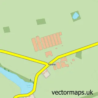 Street map sample of Howle, Shropshire