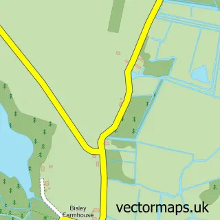 Street map sample of Irstead Street, Norfolk