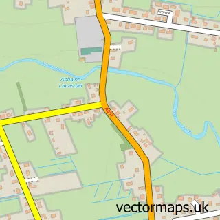 Street map sample of Lacasdal, Western Isles