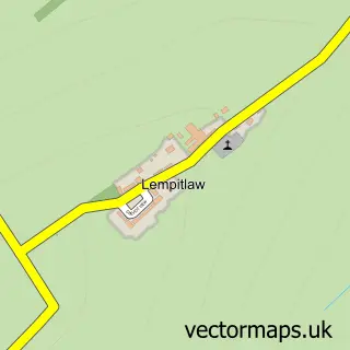 Street map sample of Lempitlaw, Roxburgh, Ettrick and Lauderdale