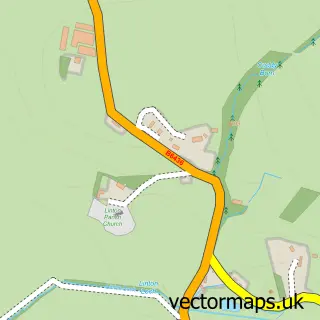 Street map sample of Linton, Roxburgh, Ettrick and Lauderdale