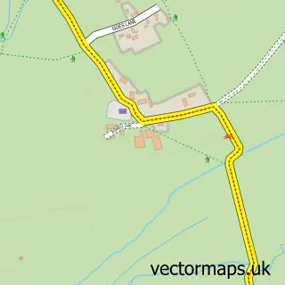 Street map sample of Lovington, Somerset