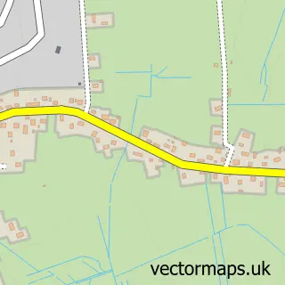Street map sample of Mealabost, Western Isles