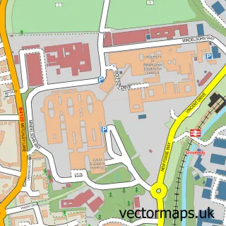 Street map sample of Metchley, West Midlands