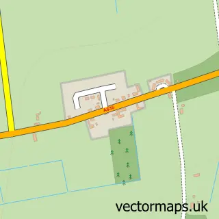 Street map sample of Mey, Caithness