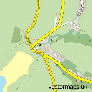 Street map sample of Nolton Haven, Dyfed