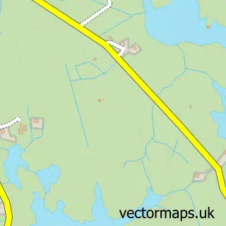 Street map sample of Ormacleit, Western Isles