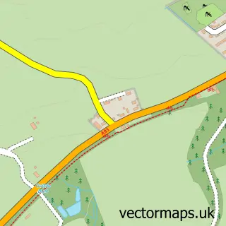 Street map sample of Park, Aberdeenshire