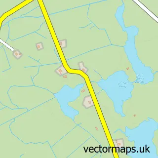 Street map sample of Peighinn nan Aoireann, Western Isles