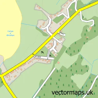 Street map sample of Port Appin, Argyll and Bute