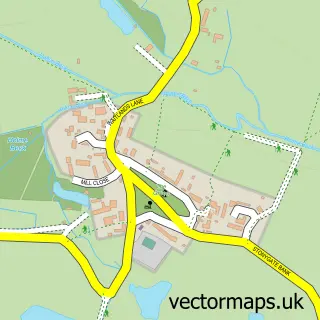 Street map sample of Ravensworth, North Yorkshire