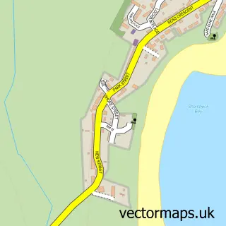 Street map sample of Shandwick, Ross and Cromarty
