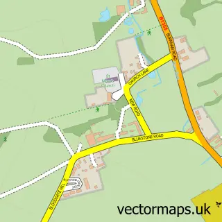 Street map sample of South Creake, Norfolk