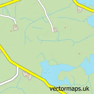 Street map sample of Staoinebrig, Western Isles