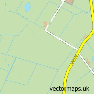 Street map sample of Tankerness, Orkney