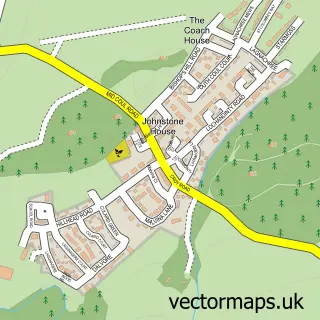 Street map sample of Tornagrain, Inverness
